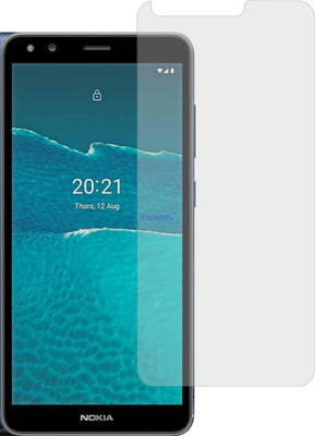 Fasheen Tempered Glass Guard for NOKIA C1 2ND EDITION (AntiGlare Matte)(Pack of 1)