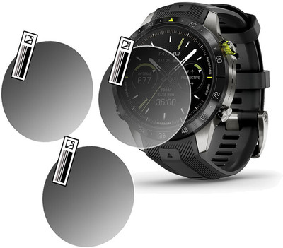 HIDEOUS Tempered Glass Guard for Garmin MARQ 2(Pack of 3)