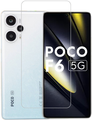 HOBBYTRONICS Tempered Glass Guard for Poco F6, POCO F6, POCO F6 5G, Poco F6 5G(Pack of 1)