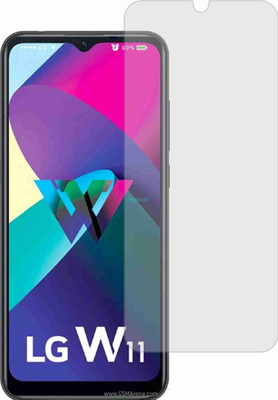 MOBART Tempered Glass Guard for LG W31 (AntiGlare Matte)(Pack of 1)