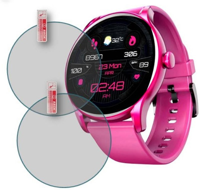DB Tempered Glass Guard for BOAT LUNAR CONNECT ACE 1.43 WATCH SCREEN GUARD(Pack of 2)