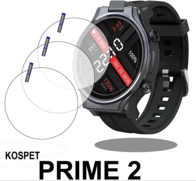 DB Tempered Glass Guard for KOSPET PRIME 2 SMART WATCH (PACK OF 3)(Pack of 3)