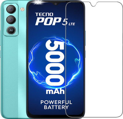 INFINITYWORLD Tempered Glass Guard for Tecno Pop 5 LTE(Pack of 1)