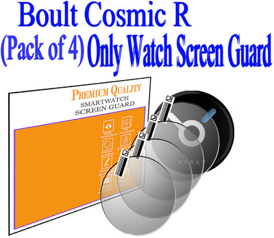 daffin Tempered Glass Guard for Boult Cosmic R(Pack of 4)