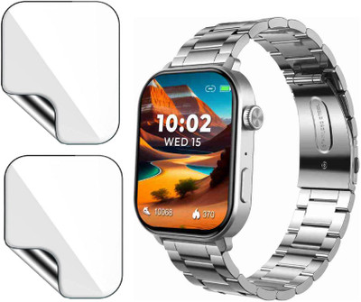 MUTAALI Tempered Glass Guard for beatxp Unbound Pro Smartwatch(Pack of 2)