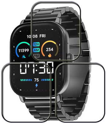 tombik Tempered Glass Guard for da63-boAt Wave Spectra Smartwatch(Pack of 3)