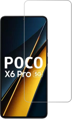 SPRITZEN Tempered Glass Guard for Poco X6 Pro 5G(Pack of 1)