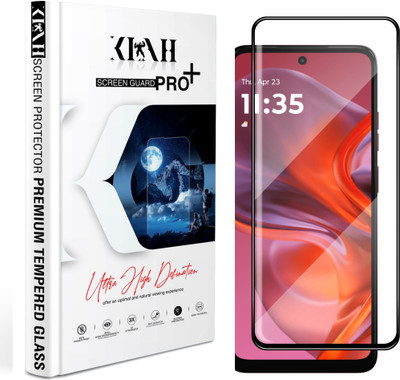 KLAH Tempered Glass Guard for Motorola G05 5G, High Transparency HD+ Glass Protection(Pack of 1)