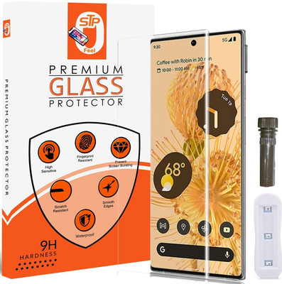 STP FEEL Tempered Glass Guard for Google Pixel 6 Pro Advanced Technology UV Glass With Installation Kit(Pack of 1)