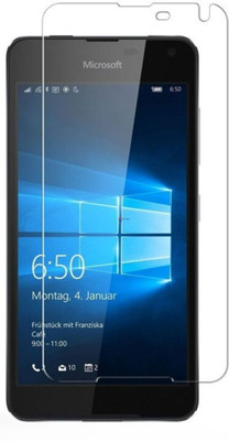Obstinate Tempered Glass Guard for Microsoft Lumia 650, DelhiGear Glass(Pack of 1)