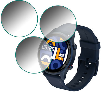 YCHROZE Tempered Glass Guard for NoiseFit Twist(Pack of 3)