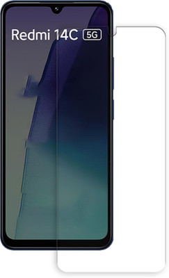 ARBAN Tempered Glass Guard for Xiaomi Redmi 14C 5G FRONT Tempered Glass Screen Protector | Anti-Scratch | Edge to Edge Full Coverage | 9H Hardness | Screen Guard(Pack of 1)