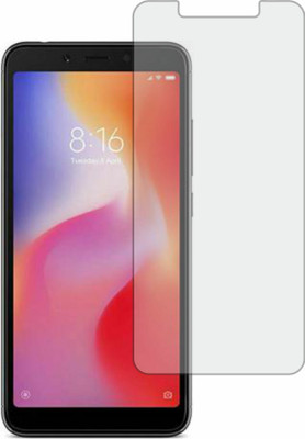 MOBART Tempered Glass Guard for REDMI 6A (Flexible & Shatterproof)(Pack of 1)