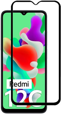 Bulkwala Edge To Edge Tempered Glass for Redmi 12C, Poco C55 (2023) Tempered glass(Pack of 1)
