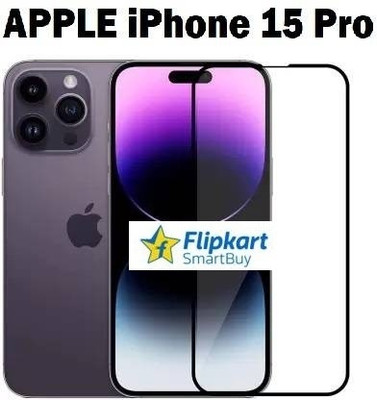 Flipkart SmartBuy Tempered Glass Guard for APPLE iPhone 15 Pro, iPhone 15 Pro(Pack of 1)