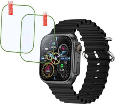 MUTAALI Tempered Glass Guard for pTron Reflect Pro smart watch(Pack of 2)