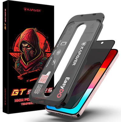 Kapaver Tempered Glass Guard for Apple iPhone 16(Pack of 1)