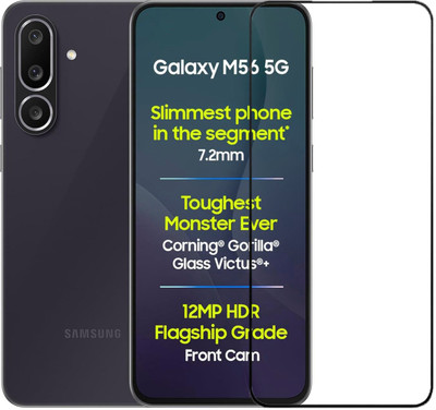 Aspir Tempered Glass Guard for Samsung Galaxy M56 5G(Pack of 1)