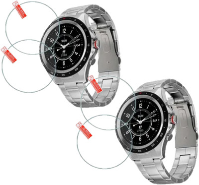 MUTAALI Tempered Glass Guard for Fire-Boltt Solac smart watch(Pack of 4)
