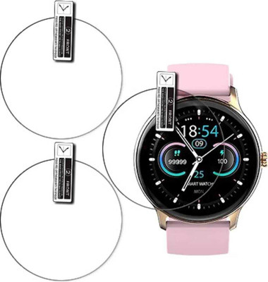 DOWRVIN Tempered Glass Guard for FIRE-BOTT HURRICANE SMARTWATCH (PACK OF 3)(Pack of 3)
