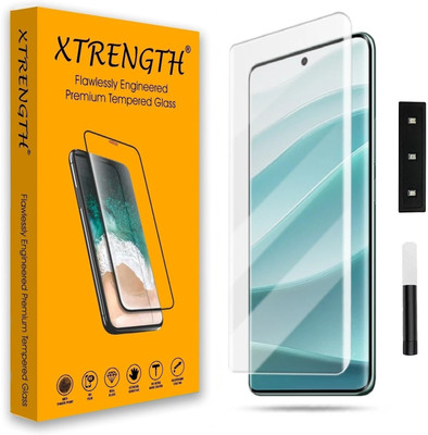XTRENGTH Tempered Glass Guard for vivo T4 5G, vivo T4 5G, vivo T4 5G, Vivo T4, Edge to Edge Curved Screen Protector, with Easy Installation Kit(Pack of 1)