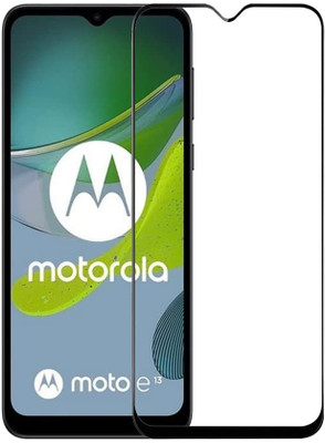 COVER CAPITAL Tempered Glass Guard for Motorola E13(Pack of 1)