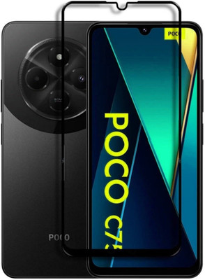 INSTYLE Tempered Glass Guard for POCO C75 5G(Pack of 1)