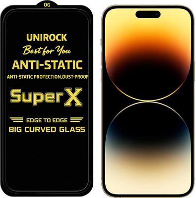 Unirock Tempered Glass Guard for Apple iphone 14 pro max(Pack of 1)