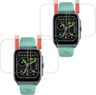 MUTAALI Tempered Glass Guard for itel 2ES 1.8 smart watch(Pack of 4)