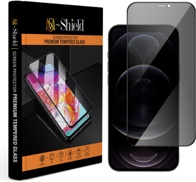 MS-Shield Tempered Glass Guard for Apple iPhone 12 Pro Max(Pack of 1)