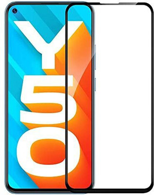 Gorilaa Tempered Glass Guard for Edge to Edge coverage Tempered Glass Screen Protector for Vivo Y30/ Vivo Y50 (2020)(Pack of 1)