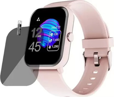 siglaciz Tempered Glass Guard for Ambrane Wise-Eon Smart watch(Pack of 2)