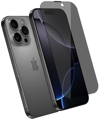 NP WORLD Tempered Glass Guard for iphone 16 PRO MAX(Pack of 2)