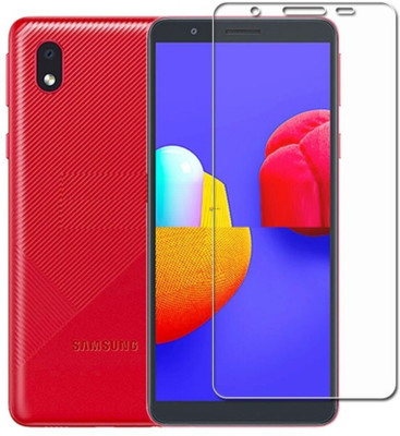 RCHJV Tempered Glass Guard for Samsung Galaxy M01 Core(Pack of 1)