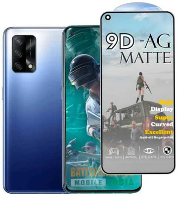 FAIYER BEAT Tempered Glass Guard for Premium matte Tempered Glass For oppo A74 4g(matte finish,Pack Of 1) Advanced gaming matte Full Screen Coverage Screen Protector for oppo A74 4g(Pack of 1)