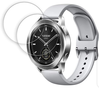 DOWRVIN Tempered Glass Guard for XIAOMI WATCH S3 1.43 SMART WATCH TEMPERED GLASS ( PACK OF 2)(Pack of 2)