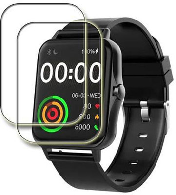 MUTAALI Tempered Glass Guard for Aqfit W12 smartwatch(Pack of 2)