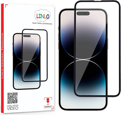 LINLO Tempered Glass Guard for Apple iPhone 14 Pro Max(Pack of 1)