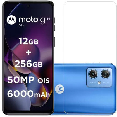 VIGHNAD Edge To Edge Tempered Glass for MOTOROLA g54 5G, MOTOROLA g54, moto g54, moto g54 5g, Moto G71, Moto G14(Pack of 1)