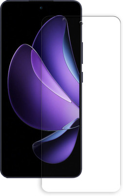 SOMTONE Edge To Edge Tempered Glass for Oppo Reno13 F 4G FRONT Tempered Glass Screen Protector | Anti-Scratch | Edge to Edge Full Coverage | 9H Hardness | Screen Guard(Pack of 1)
