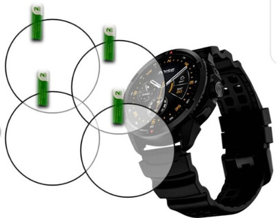 KHWABEEDA Tempered Glass Guard for NOISEFIT ENDEAVOUR PRO SMART WATCH TEMPERED GLASS (PACK OF 4)(Pack of 4)