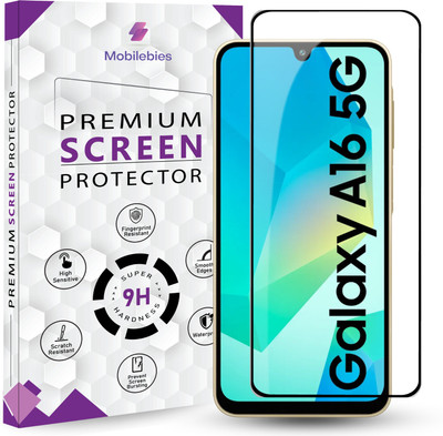 Qoisa Tempered Glass Guard for Samsung Galaxy A16 5G / M16 5G / F16 5G Premium Screen Protector Guard with Easy Installation Kit(Pack of 1)
