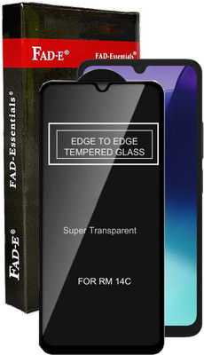 FAD-E Tempered Glass Guard for REDMI 14C, Mi Redmi 4A(Pack of 1)