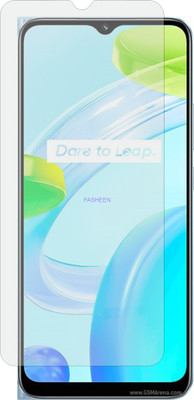 Fasheen Tempered Glass Guard for REALME RMX3581 Flexible Matte(Pack of 1)