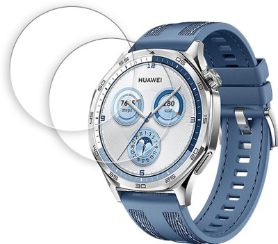 MUTAALI Tempered Glass Guard for Huawei Watch GT 5 Pro 1.43 inch smart watch(Pack of 2)
