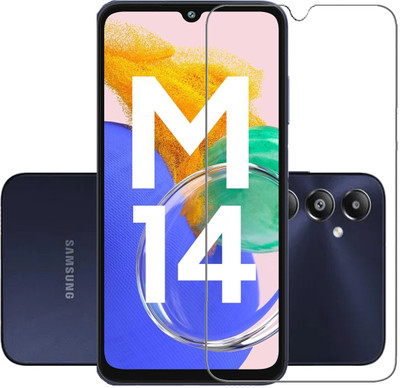 SNMART Tempered Glass Guard for Samsung Galaxy M14 4G(Pack of 1)