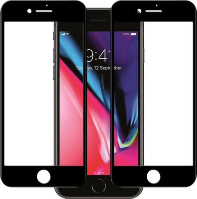 Qyist Tempered Glass Guard for Apple iPhone 8 Plus(Pack of 2)