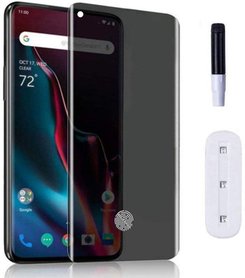 VZZR Tempered Glass Guard for OnePlus 9 Pro 5G, OnePlus 9 Pro - Anti Spy Privacy Tempered Glass with Camera Cut & Fingerprint Working with Installation Kit(Pack of 1)