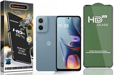 FAIYER BEAT Tempered Glass Guard for Premium high definition Tempered Glass For MOTO E15 (high definition finish,Pack Of 1) Advanced gaming high definition Full Screen Coverage Screen Protector for MOTO E15(Pack of 1)