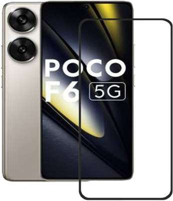 AKSHUD Tempered Glass Guard for POCO F6 5G(Pack of 1)